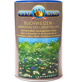 BioKing Био прах от пълнозърнеста елда - 500 г