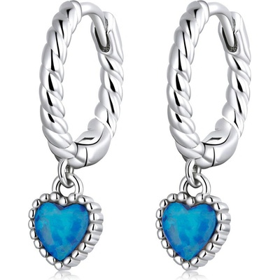 Mabell Dámske strieborné náušnice LINA SK221SCE1385-BLUEC45