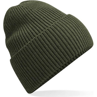 Beechfield dámska pletená čiapka B384R Olive Green
