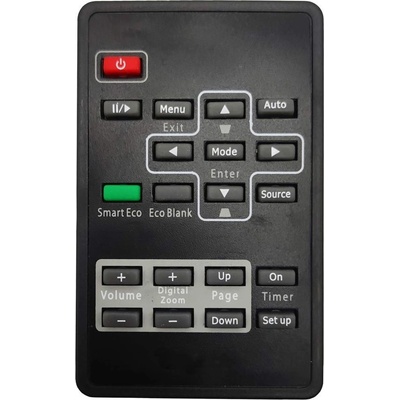 съвместим Benq mp670, mp512st, mp513, mp515, mp522st, mp523, mp525, mp526, mp612c, mp620, mp622c, mp623, mp624, mp626, mp670, ms502, ms510, mw814st, mw817st - заместител дистанционно управление (mp670, mp512st, mp513, mp515, mp522st, mp523, mp525, mp526,