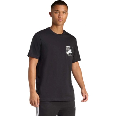 Adidas Тениска camo woven pocket graphic t-shirt