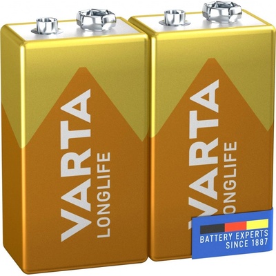VARTA Longlife 9V 2ks 4122101412 – Zboží Živě