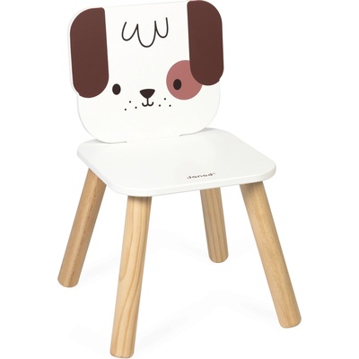 Janod Drevená stolička pre deti Psík