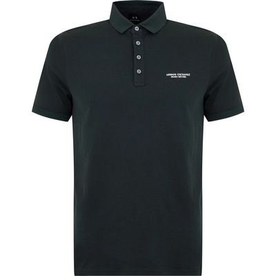 Armani Exchange Блуза с яка Armani Exchange Jersey Cotton Polo Shirt - Jet Set