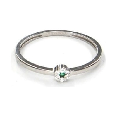 Pattic prsten z bílého zlata se spinelem LMG08301GRW