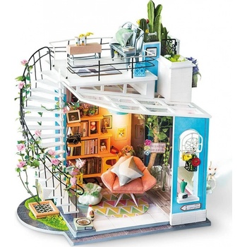 ROBOTIME Rolife DYI House: Dořin loft s LED osvětlením