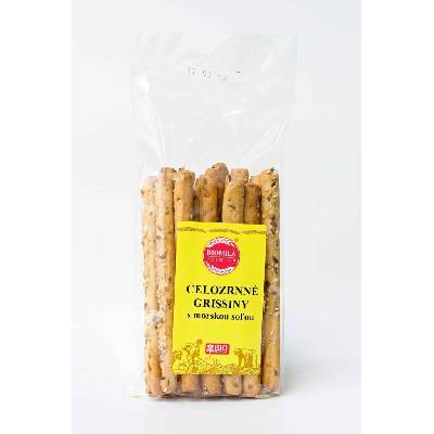 BIOMILA Celozrnné grissiny s morskou soľou bio 100 g