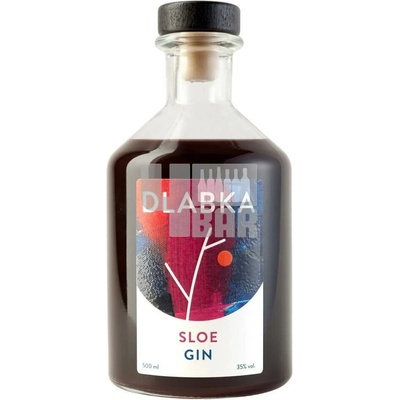 Dlabka Sloe gin 35% 0,5 l (holá lahev)