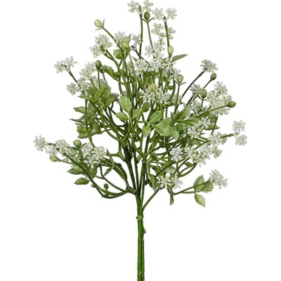Umělá květina pumila výška 34 cm Gasper -bílá