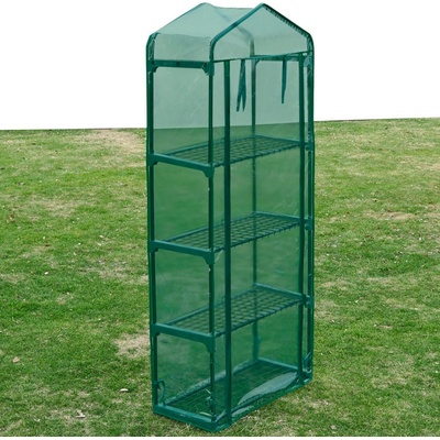 vidaXL 40619 Skleník se 4 policemi