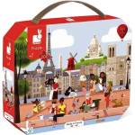 Janod Детски пъзел в куфарче Janod от 200 части - Париж (J02612)