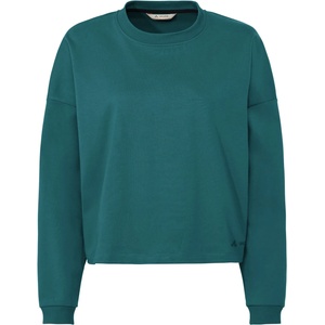 VAUDE Дамски пуловер Vaude Women's Najun L/S Shirt Jumper - Dark Fjord Green - размер 34 (EU) (117-3421-0411)