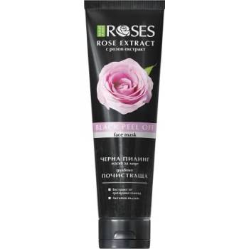 Agiva Nature of Agiva Roses Black Peel Off Face Mask - Черна пилинг маска за лице от серията "Roses" 150мл