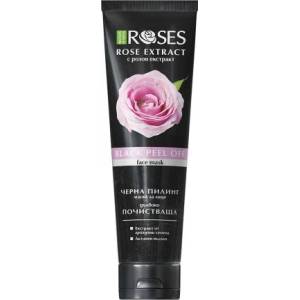 Agiva Nature of Agiva Roses Black Peel Off Face Mask - Черна пилинг маска за лице от серията "Roses" 100мл