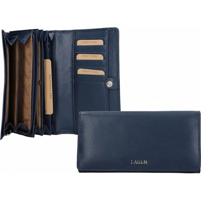 Lagen Dámská kožená 50310 DARK BLUE