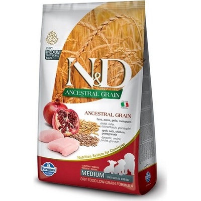 N&D dog Low Grain Puppy chicken / pomegranate 2,5 kg
