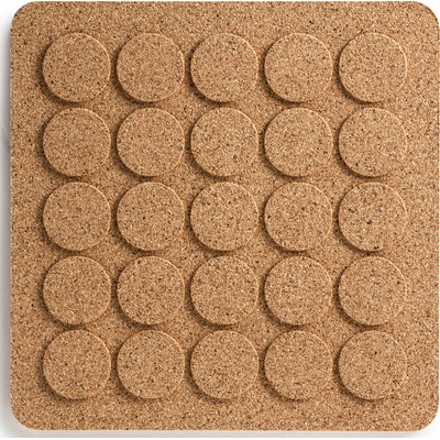 Born in Sweden Подложка за горещи съдове Dots корк естествена (7340232)