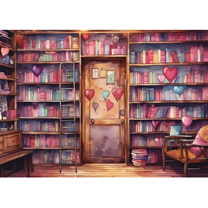 Yazz - Puzzle Romantic Library - 1 000 piese