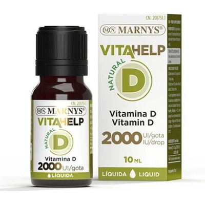 Marnys Tekutý vitamín D3 2000 IU 10 ml