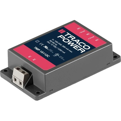 TracoPower TMP 15115C spínaný zdroj 15 V/DC 1 A 15 W