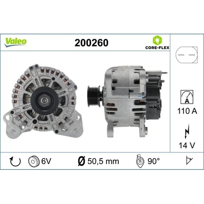 generátor VALEO 200260