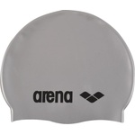 Arena Шапка за плуване Arena Classic Silicone Swim cap - Silver / Black - размер One Size (581-0005-0511)