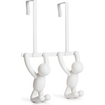 Umbra HK Limited Umbra Закачалка за врата buddy - двойна - цвят бял (umbra-1004260-660)