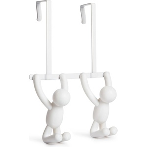 Umbra HK Limited Umbra Закачалка за врата buddy - двойна - цвят бял (umbra-1004260-660)