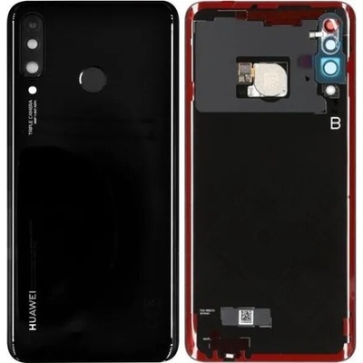 Huawei P30 Lite, P30 Lite 2020 - Bateriový Kryt (Midnight Black) - 02352RPV Genuine Service Pack, Black
