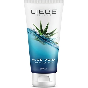Лубрикант с алое вера, нежен и успокояващ - Liebe Aloe Vera 100ml (730502)
