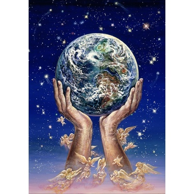 Grafika Josephine Wall: Hands of Love III 1500 dílků