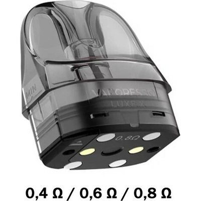 Vaporesso Luxe X 2ml cartridge 0.4 ohm