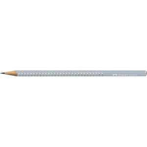 Faber-Castell Графитен молив, B, триъгълен, FABER-CASTELL "Sparkle Aurora", ледено син (118292)