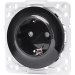 Aigostar - Безрамкова домашна розетка SCHUKO 250V/16A, черна (AI2771)