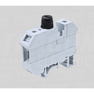 Tracon electric radová svorka s poistkou 5x20, skrutková, na DIN lištu, TSKA16B