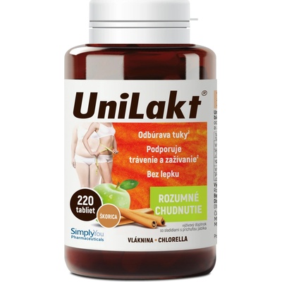 Unilakt so škoricou 150 g 220 tabliet