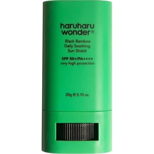 haruharu wonder Black Bamboo Daily Soothing Sun Shield SPF 50+/PA++++ - Охлаждащ SPF стик с химични филтри 20г