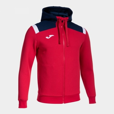 Joma Toledo Zip-up Hoodie červená námornícka modrá