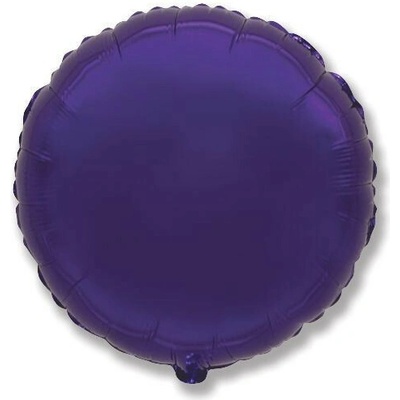FLEXMETAL Balón fóliový 45 cm Okrúhly fialový