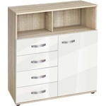 Bogdan Furniture G Скрин Мебели Богдан, модел BM-Ava 14-1000, ГБ сонома и бяло гланц