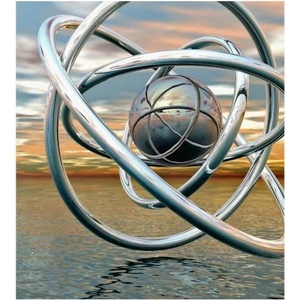 DIMEX ART Флизелинов фототапет абстрактна сфера 225 x 250 см