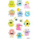 Dalprint Monsters Dark Foam Stickers