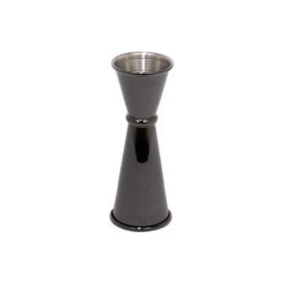 Japonský jigger ve černém provedení Cocktail Kingdom 15,25ml - 35,50ml