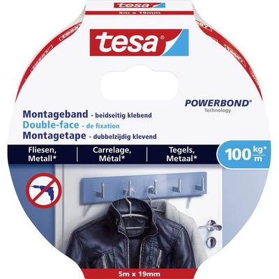 tesa POWERBOND ULTRA STRONG 77747 montážní páska 5 m x 19 mm bílá