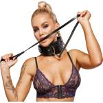 Zado Leather Collar and Leash 2030713 Black