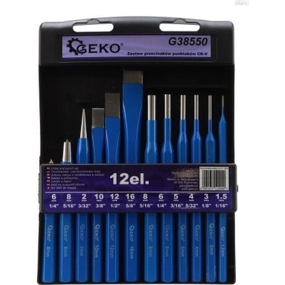 Sada sekáčů a důlčíků 12ks Geko G38550, , ,
