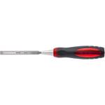 MTX Длето " Тигрово око" , 10 mm, плоско, двукомпонентна гумирана дръжка MTX