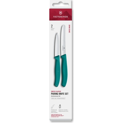 Victorinox Swiss Classic sada dvoch nožov Kale Green 6.7114.2C1