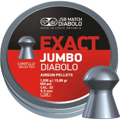 Diabolky JSB Jumbo Exact 5,5 mm 500 ks