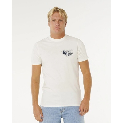 Rip Curl KEEP ON TRUCKING SS TEE Bone